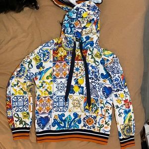 Dolce & Gabbana majolica hoodie